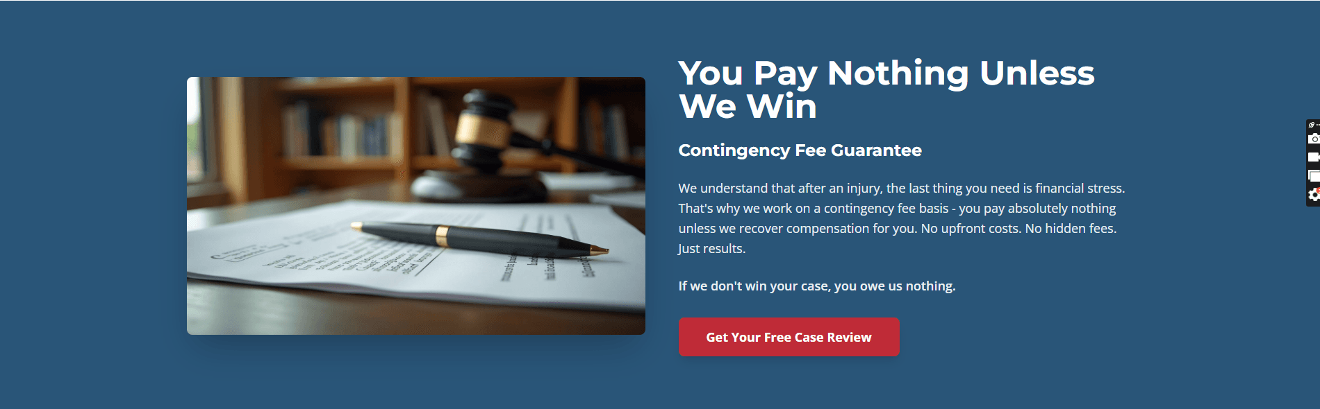 No Win No Fee Guarantee